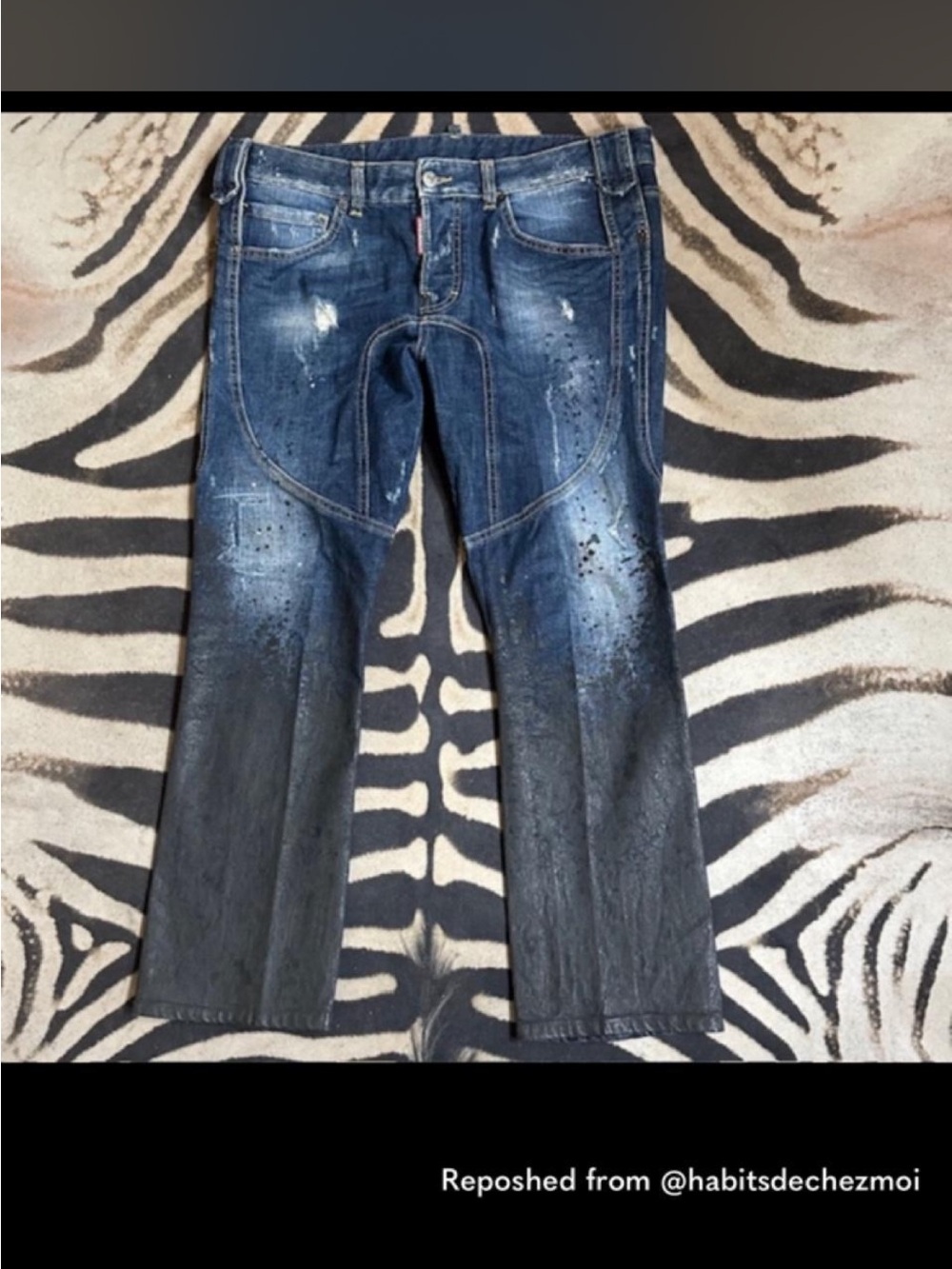 DSQUARED2 Mudflap Slim Bootcut